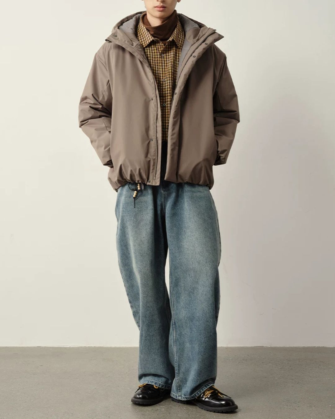 Padded Hooded Jacket　JK263