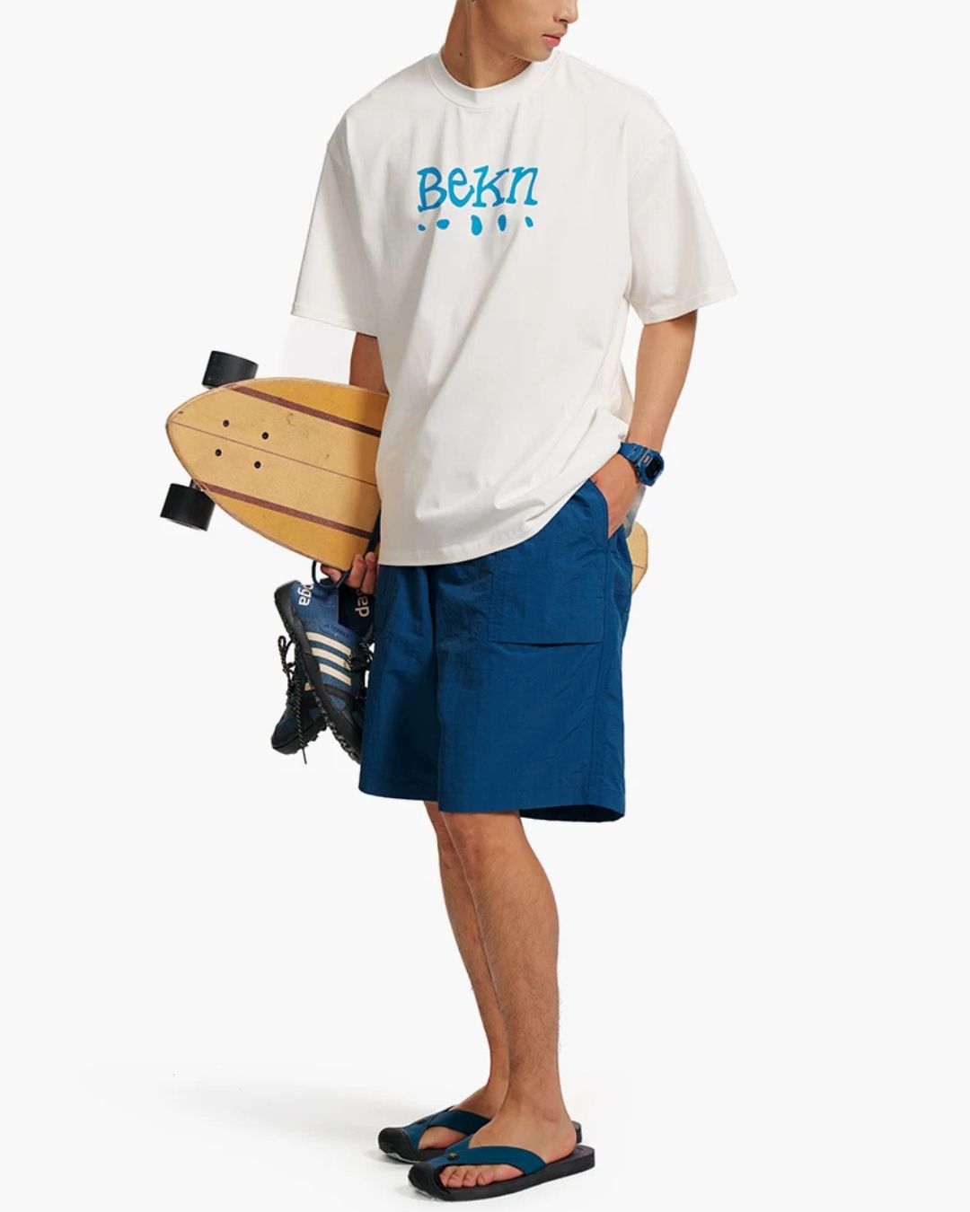 Nylon Tech Cargo Shorts　SP078