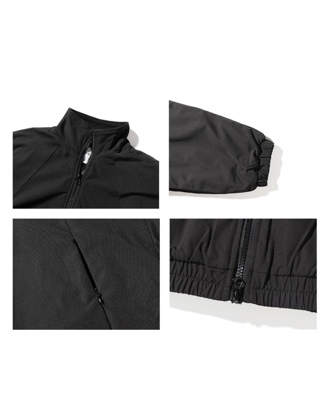 【10日以内お届け】Double Zipper Fleece Jacket　JK245