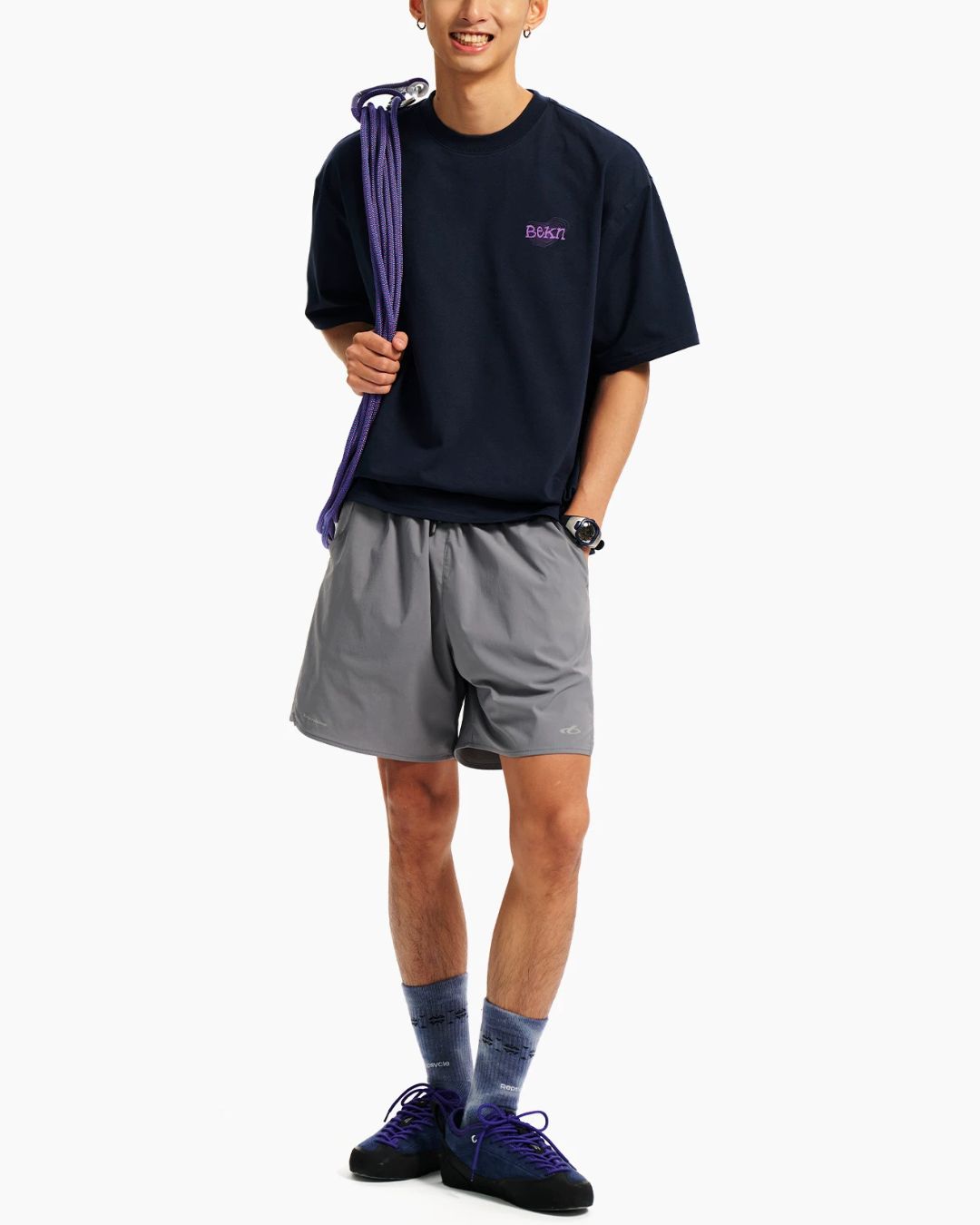 Topography Graphic T-Shirt　ST215