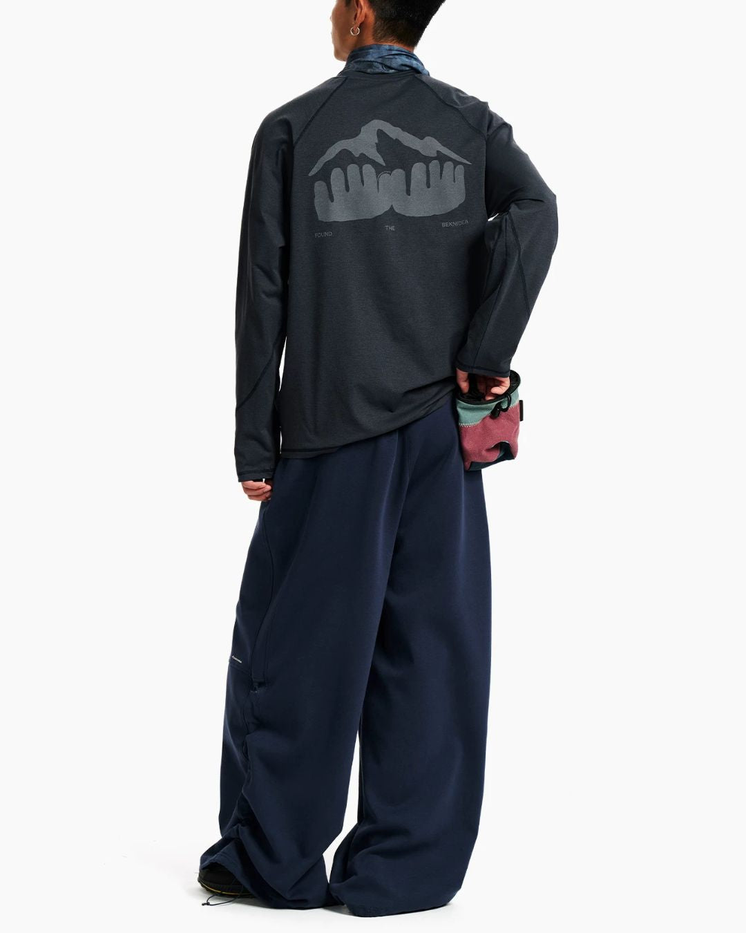 Shirred Wide Sweat Pants　WP127