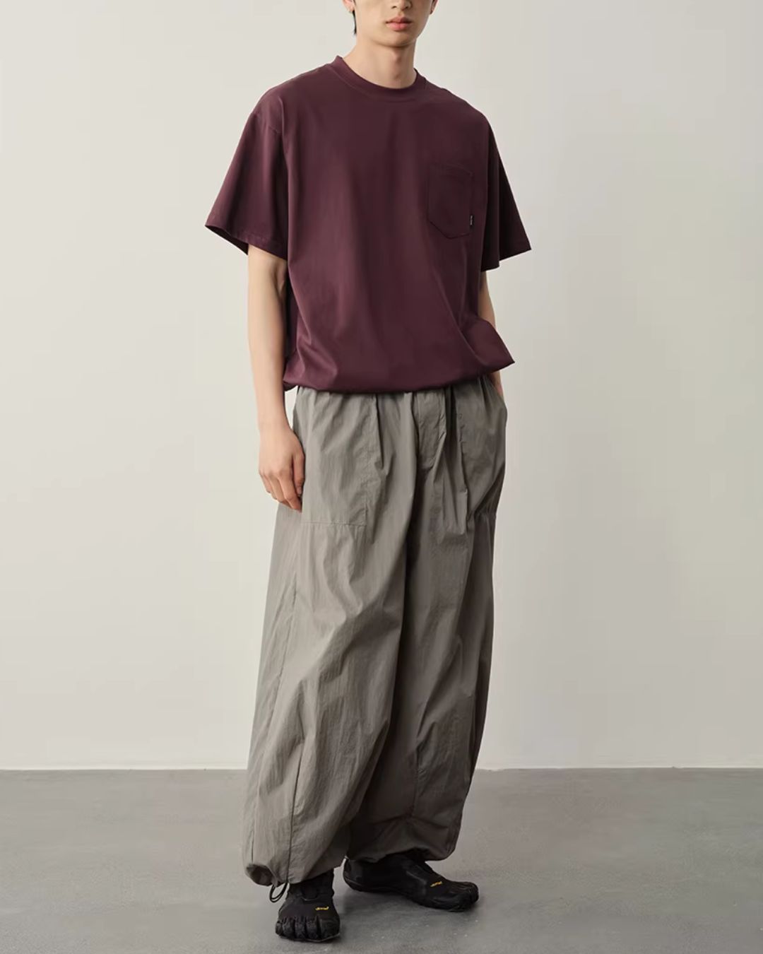 【10日以内お届け】Water-repellent Drawstring Pants　WP097