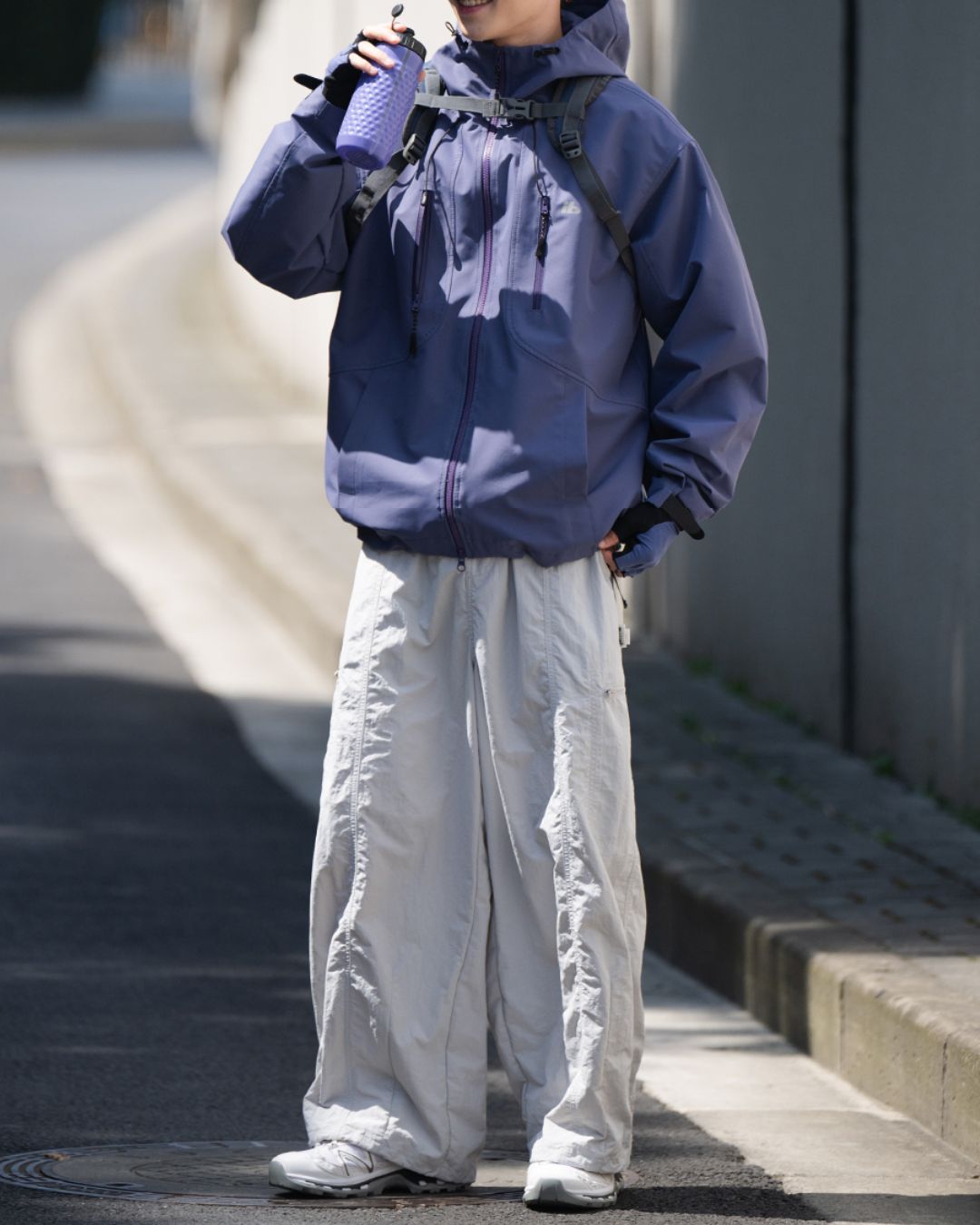 Tech Wide Cargo Pants　CP048