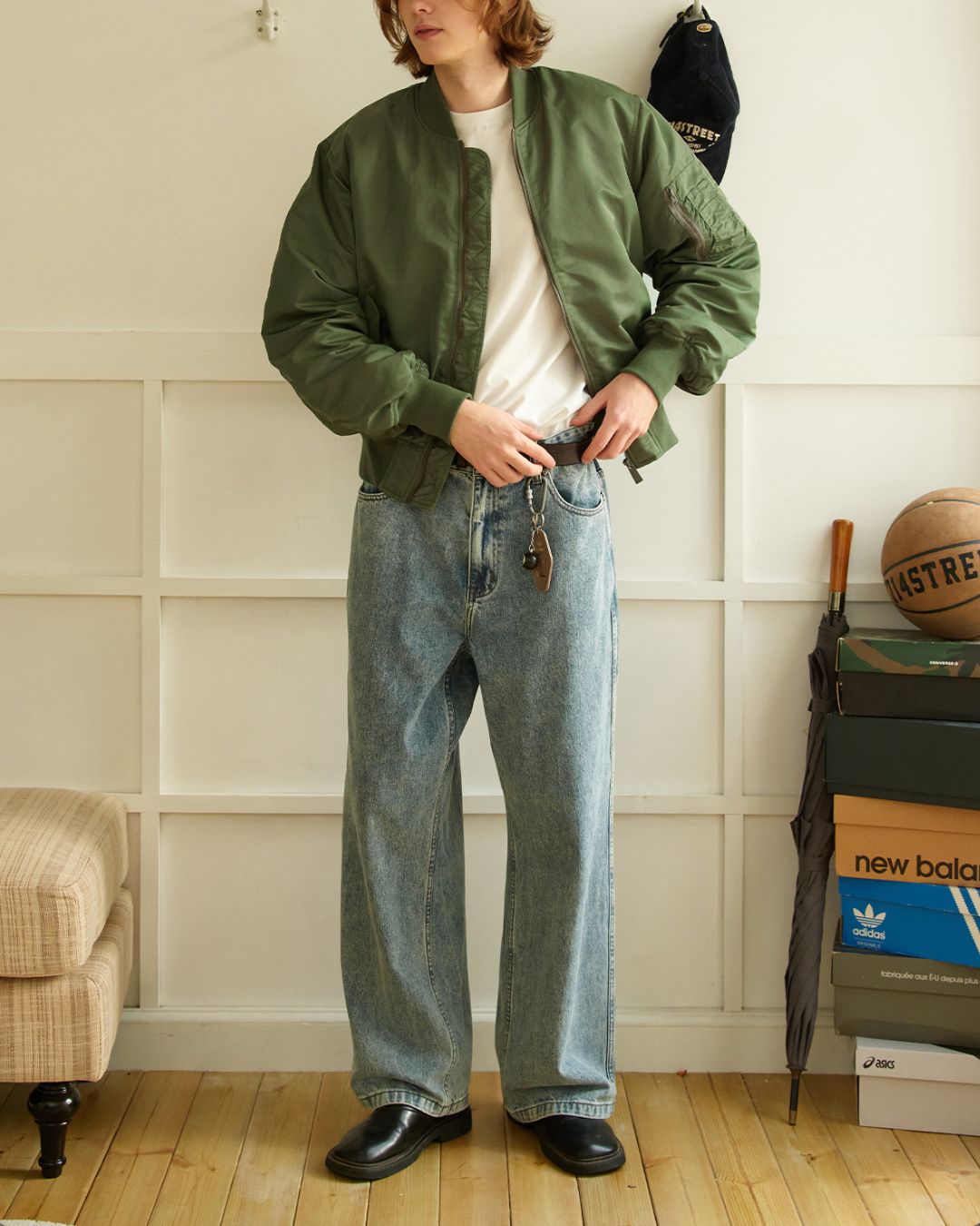 American Retro MA-1 Jacket　JK205