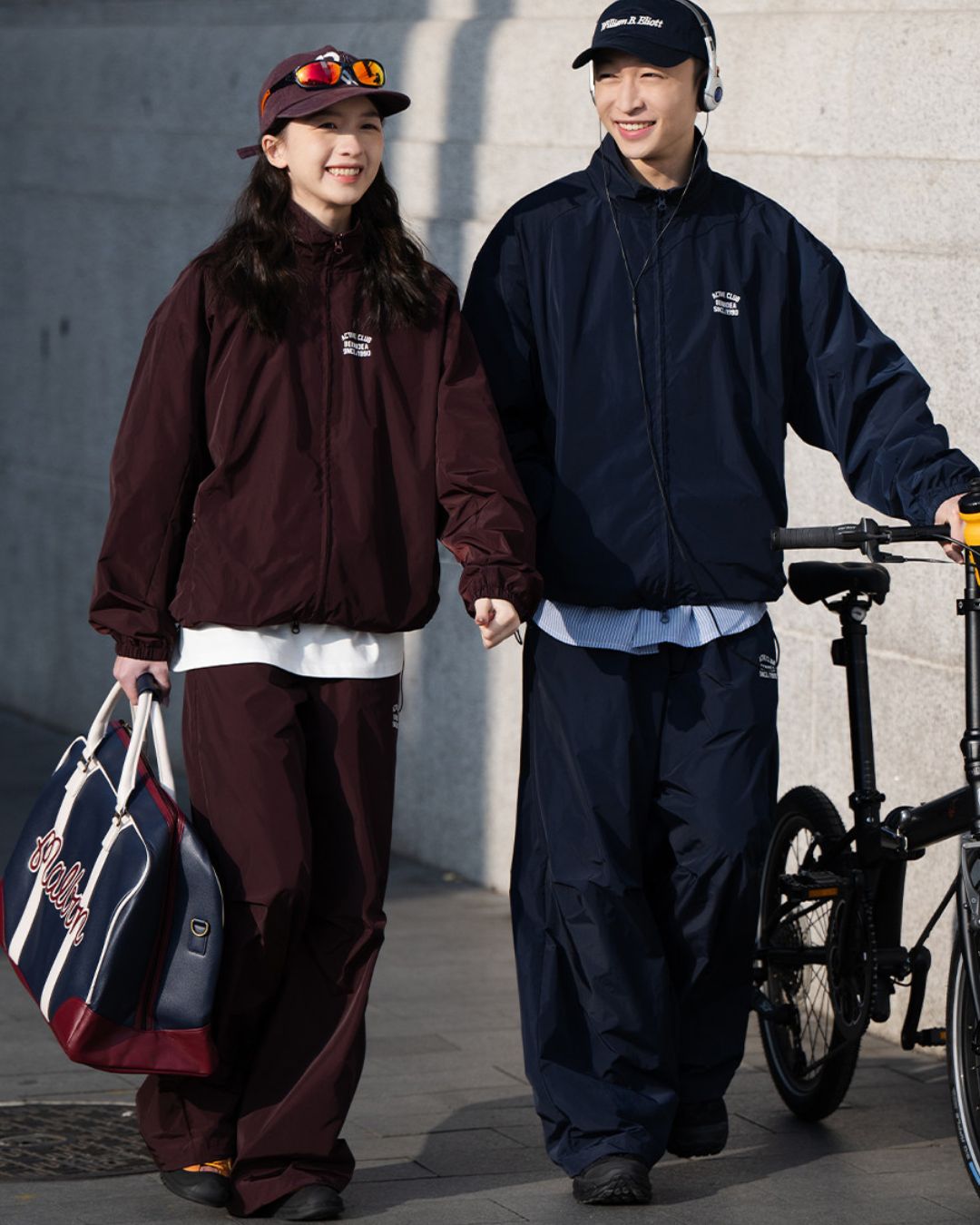 【予約販売】Knee Dart Drawstring Pants　WP094