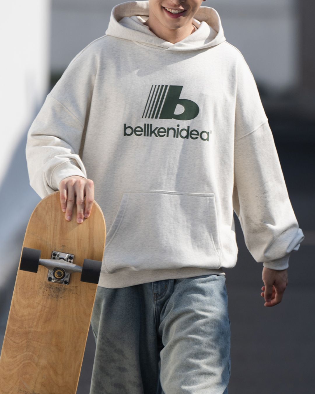 Retro Basic Logo Hoodie　HD056