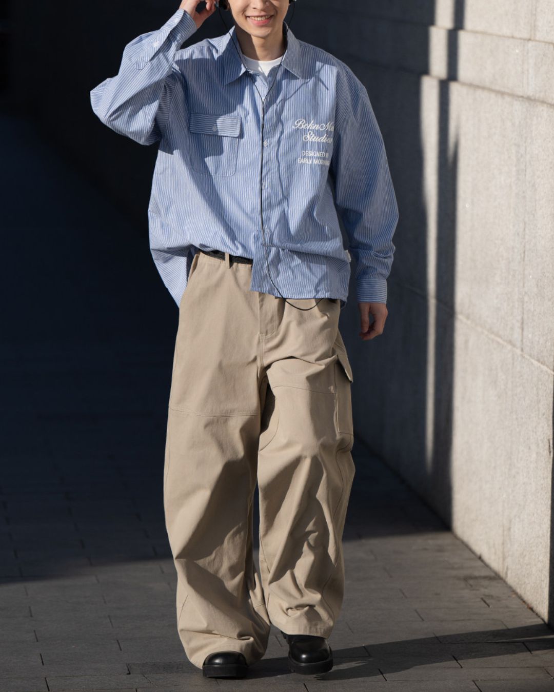 【10日以内お届け】Cotton Cargo Pants　WP095