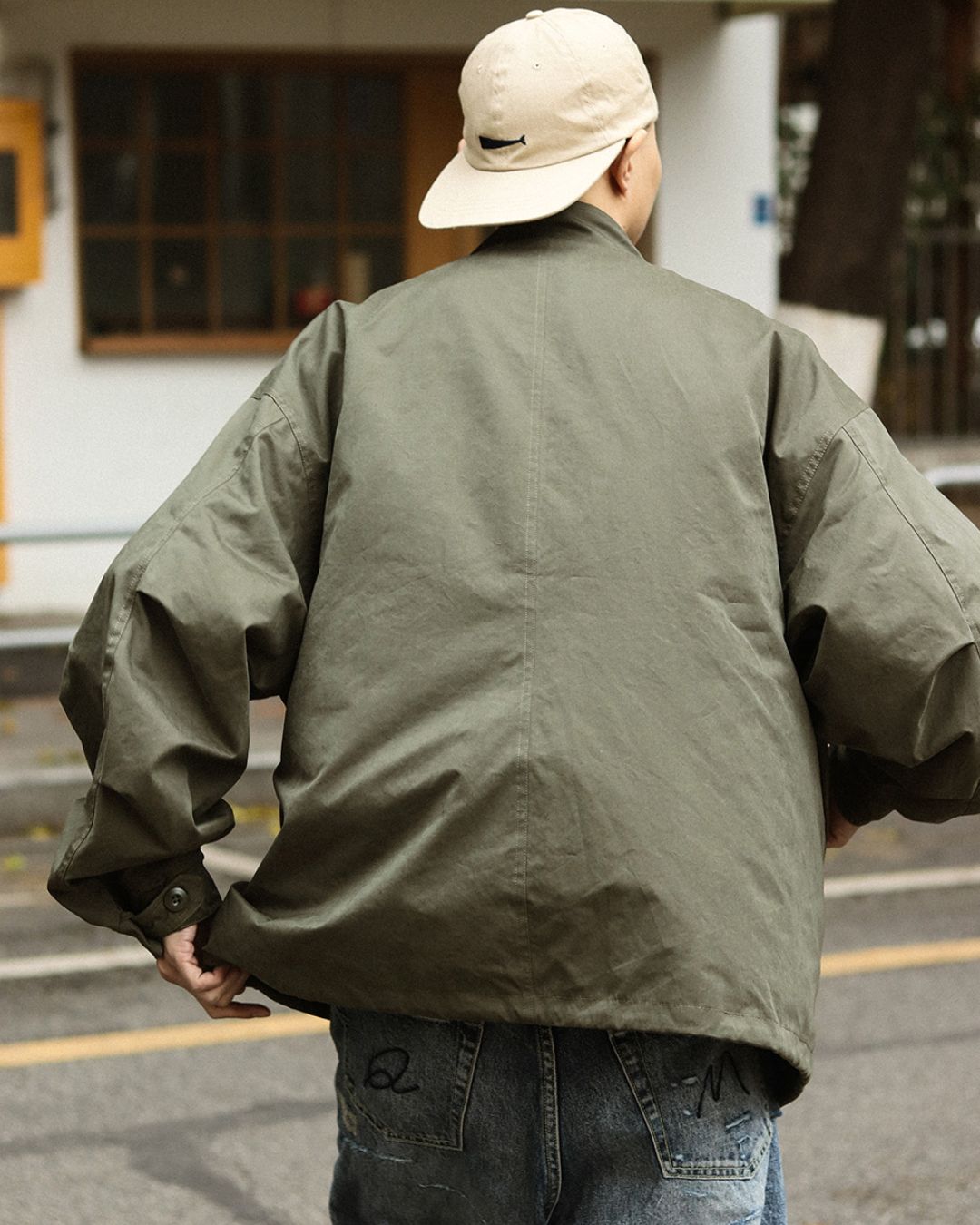 Windproof Stand Work Jacket　JK212