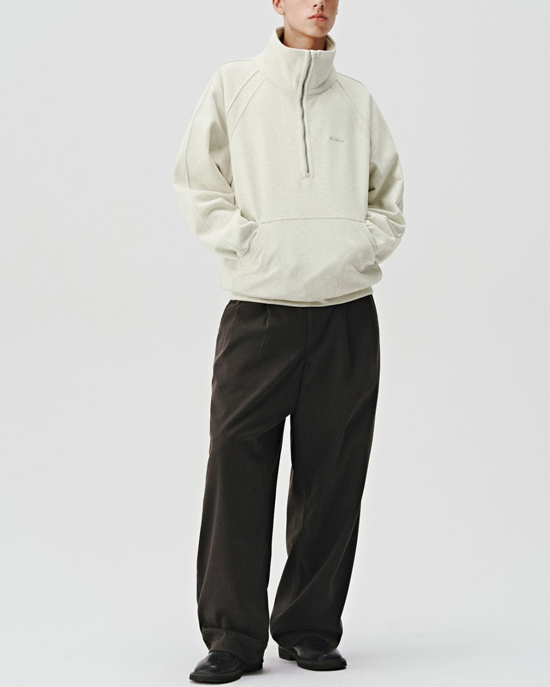 Half Zip Neck Sweat　SW069