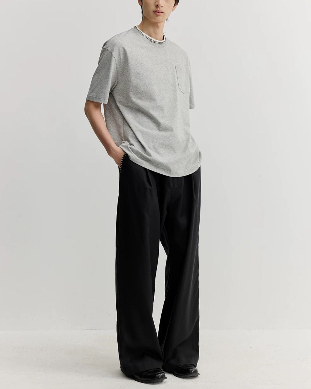 Contrast Stitch Cool T-Shirt　ST223