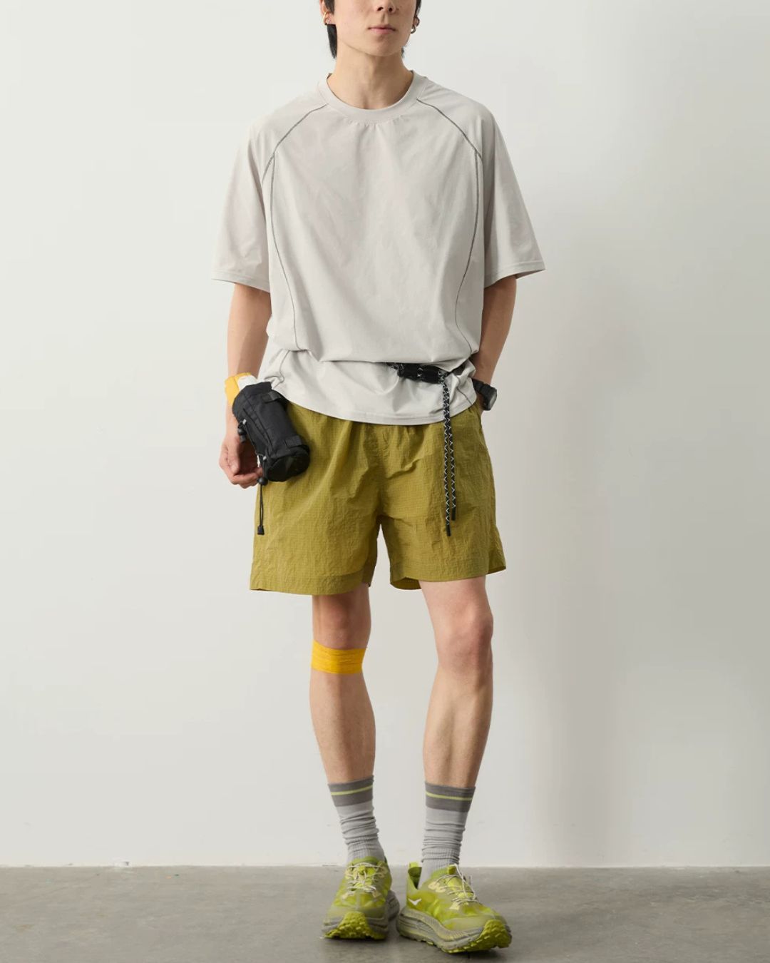 Metallic Texture Waterproof  Shorts　SP071
