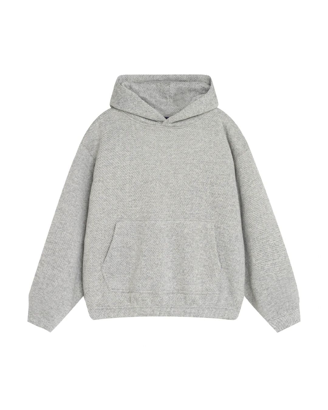 Textured Pullover Hoodie　HD084