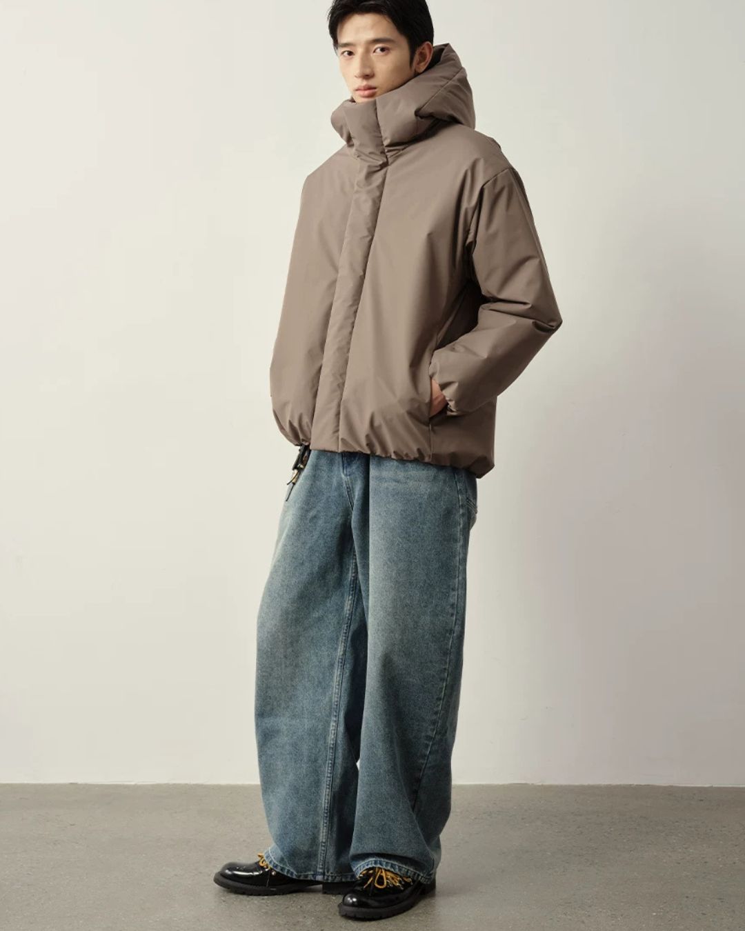 Padded Hooded Jacket　JK263