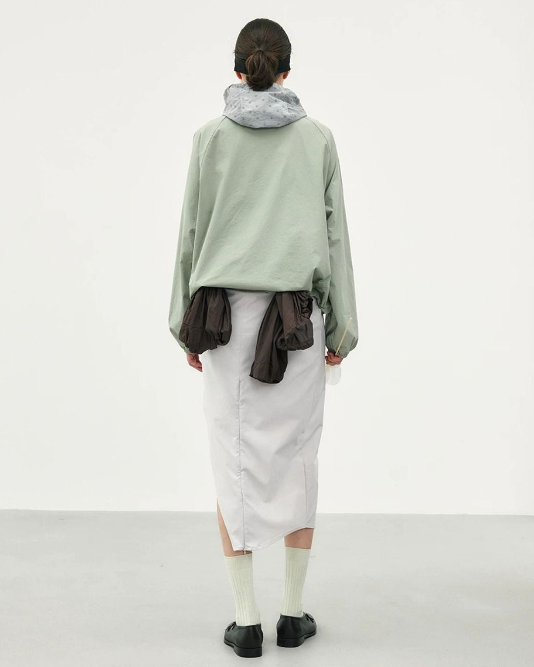 Layered Anorak Nylon Jacket　JK258