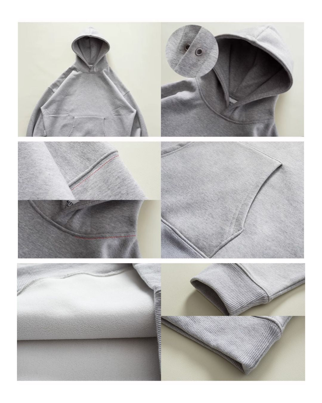 Basic Cropped Hoodie　HD075