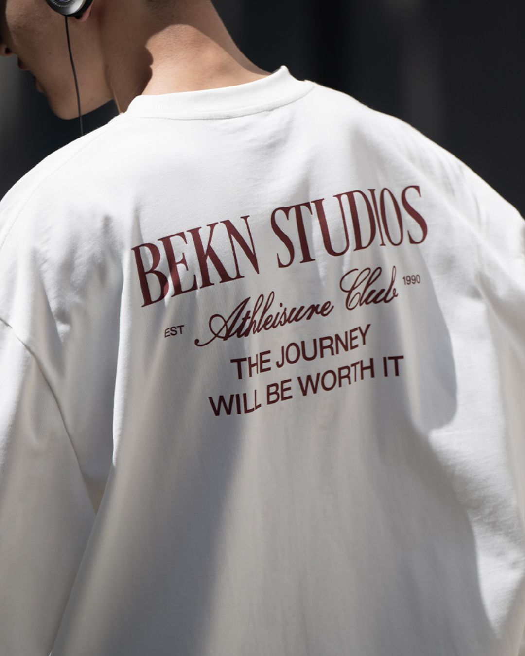 Back Logo Relaxed T-shirt　LT076