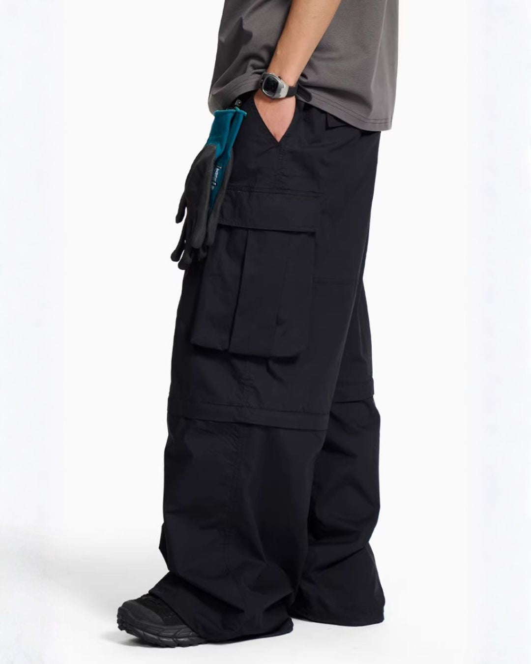 2-Way Wide Cargo Pants　WP096