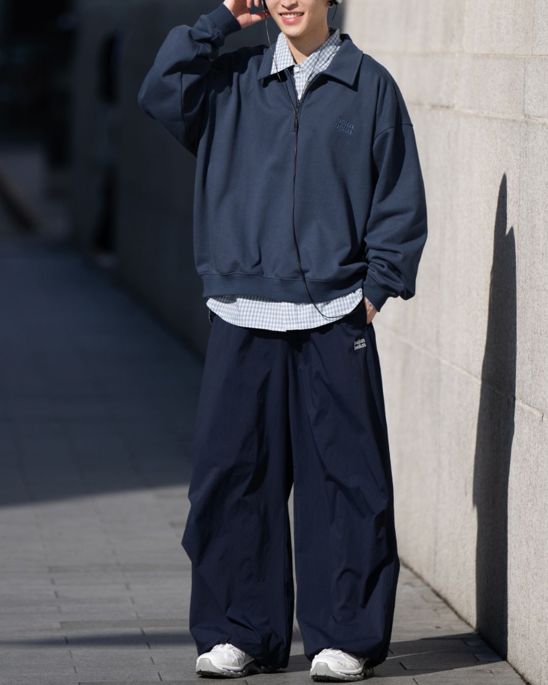 Half-zip Casual Pullover　SW094
