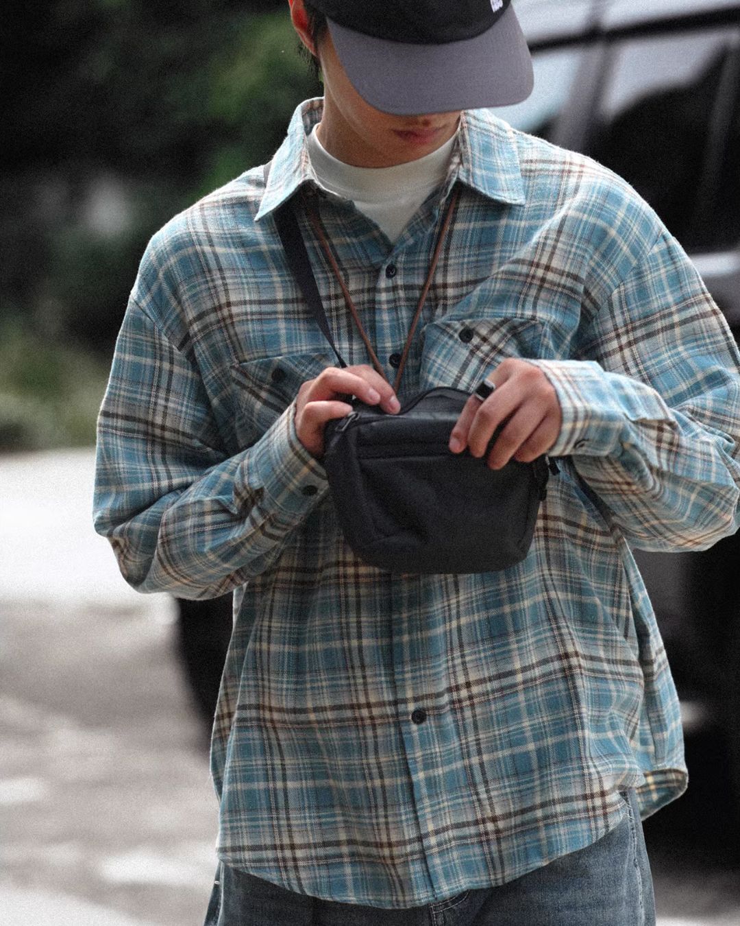 Checked Work Shirt　LS105