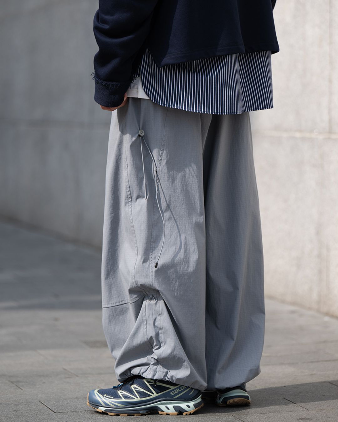 Nylon Drawstring Pants　WP089