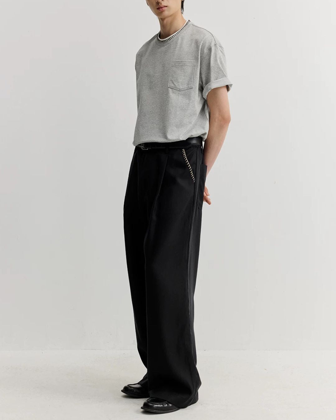 Contrast Stitch Cool T-Shirt　ST223