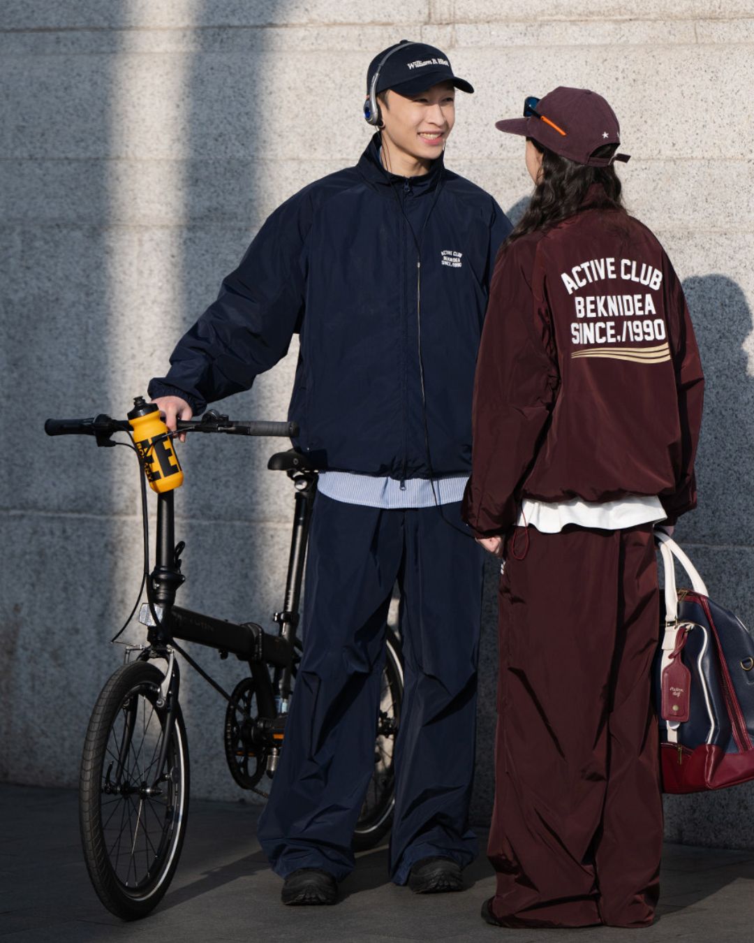 【予約販売】Knee Dart Drawstring Pants　WP094