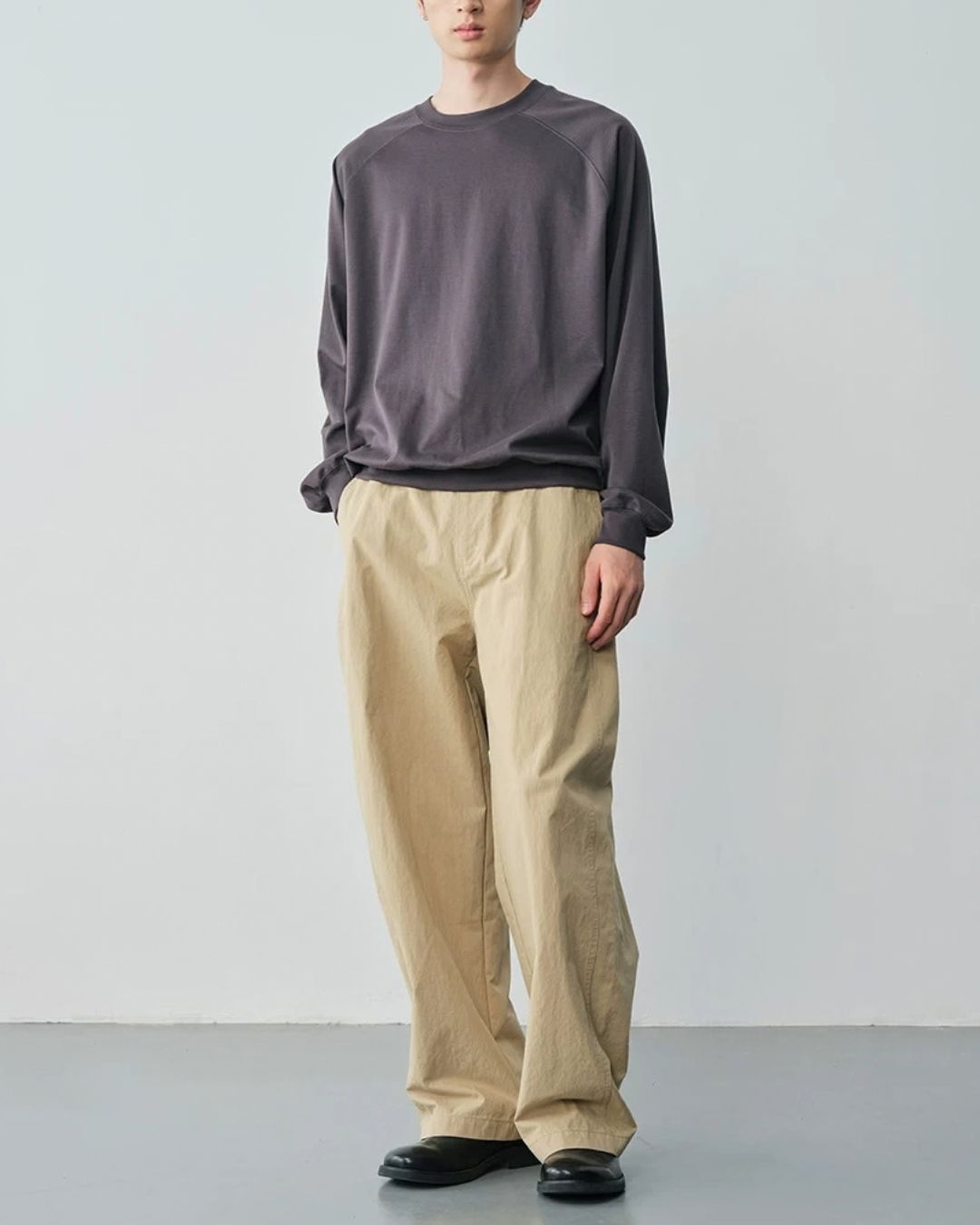 Cotton Blend Wide Pants　WP123