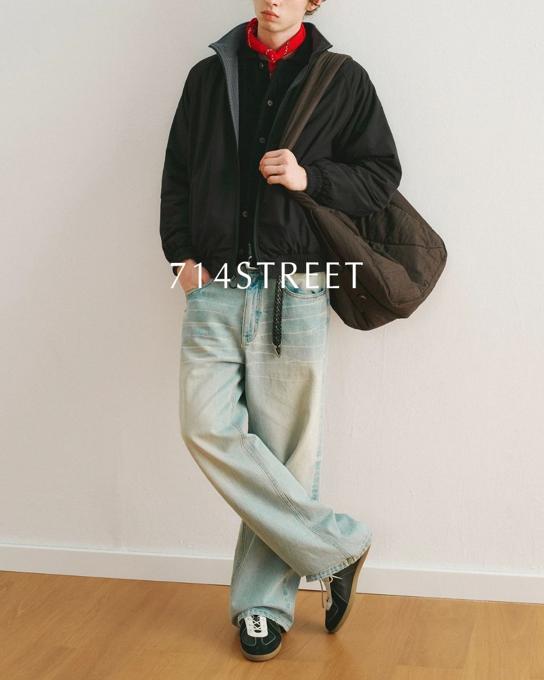 Reversible Stand Collar Jacket　JK257
