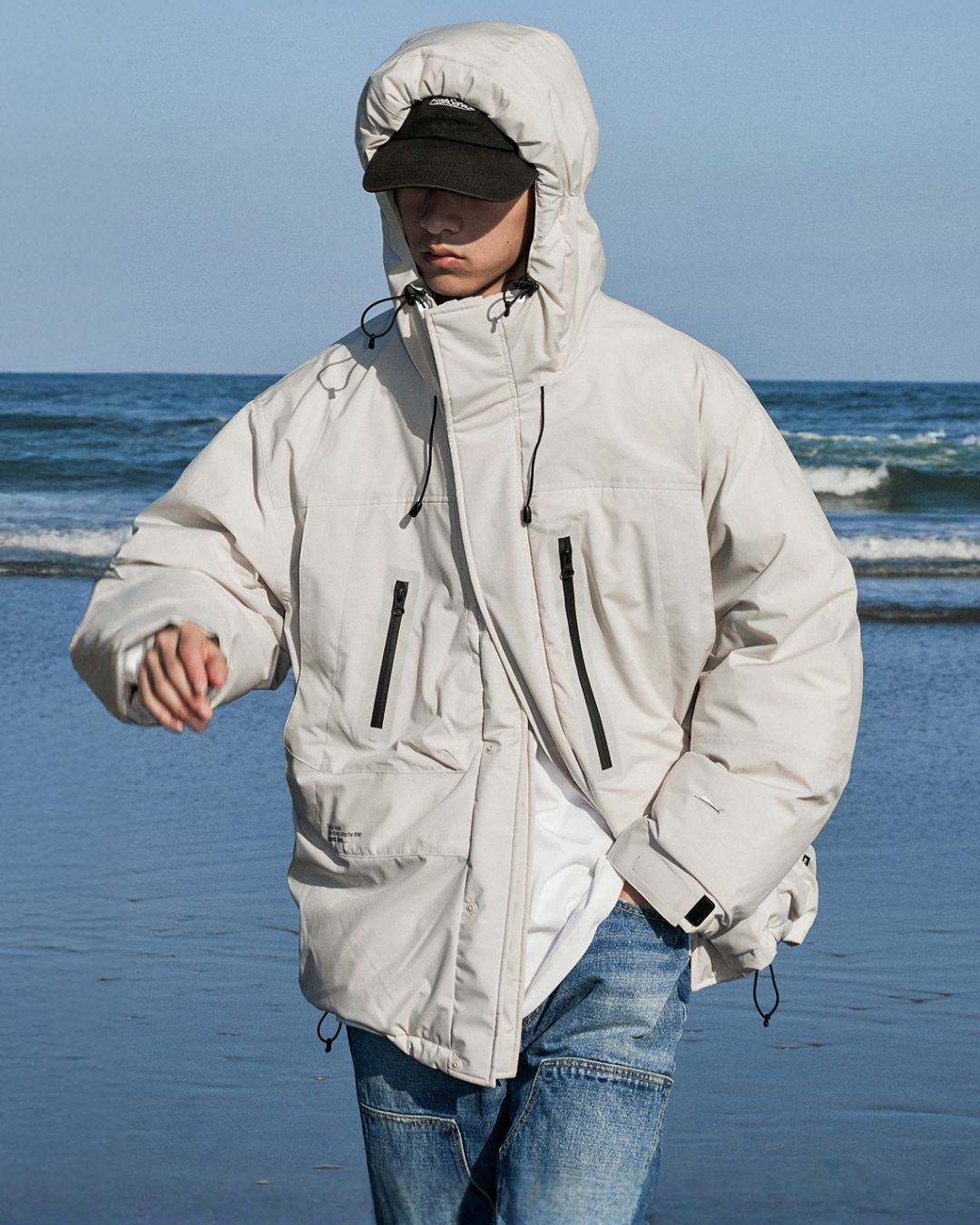 Hooded Work Down Jacket　DW022