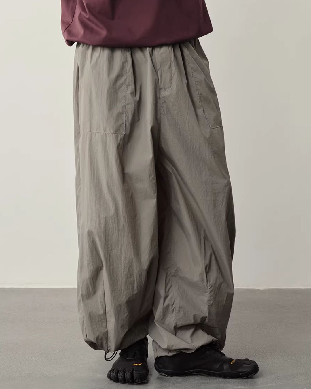 【10日以内お届け】Water-repellent Drawstring Pants　WP097