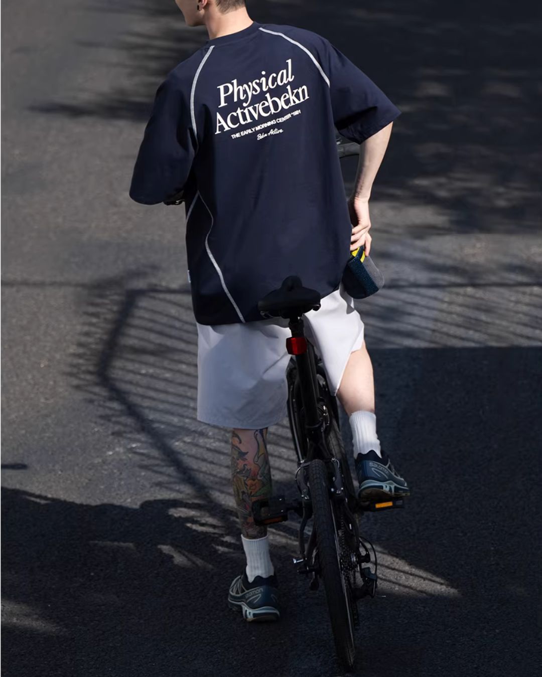 Color Stitch Logo T-shirt　ST177