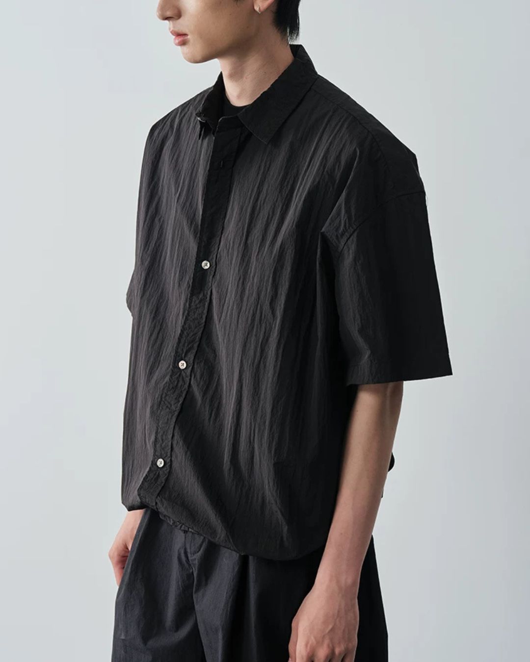 Drawstring Box Shirt　SS091
