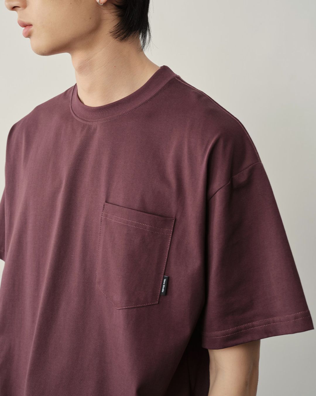 Pocket Drawstring Cool T-shirt　ST183