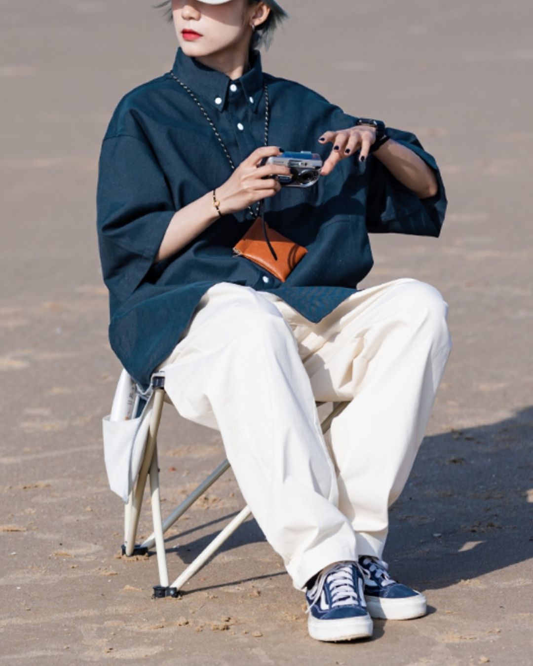 Button-Down Short Sleeve Shirt　SS013