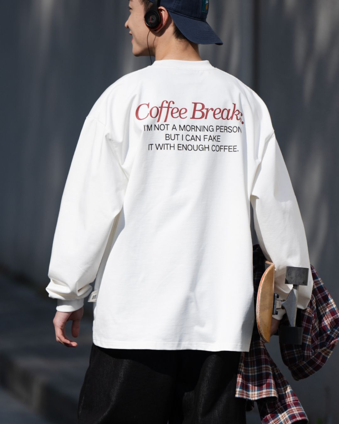 Coffee Breaks Relaxing T-shirt　LT068