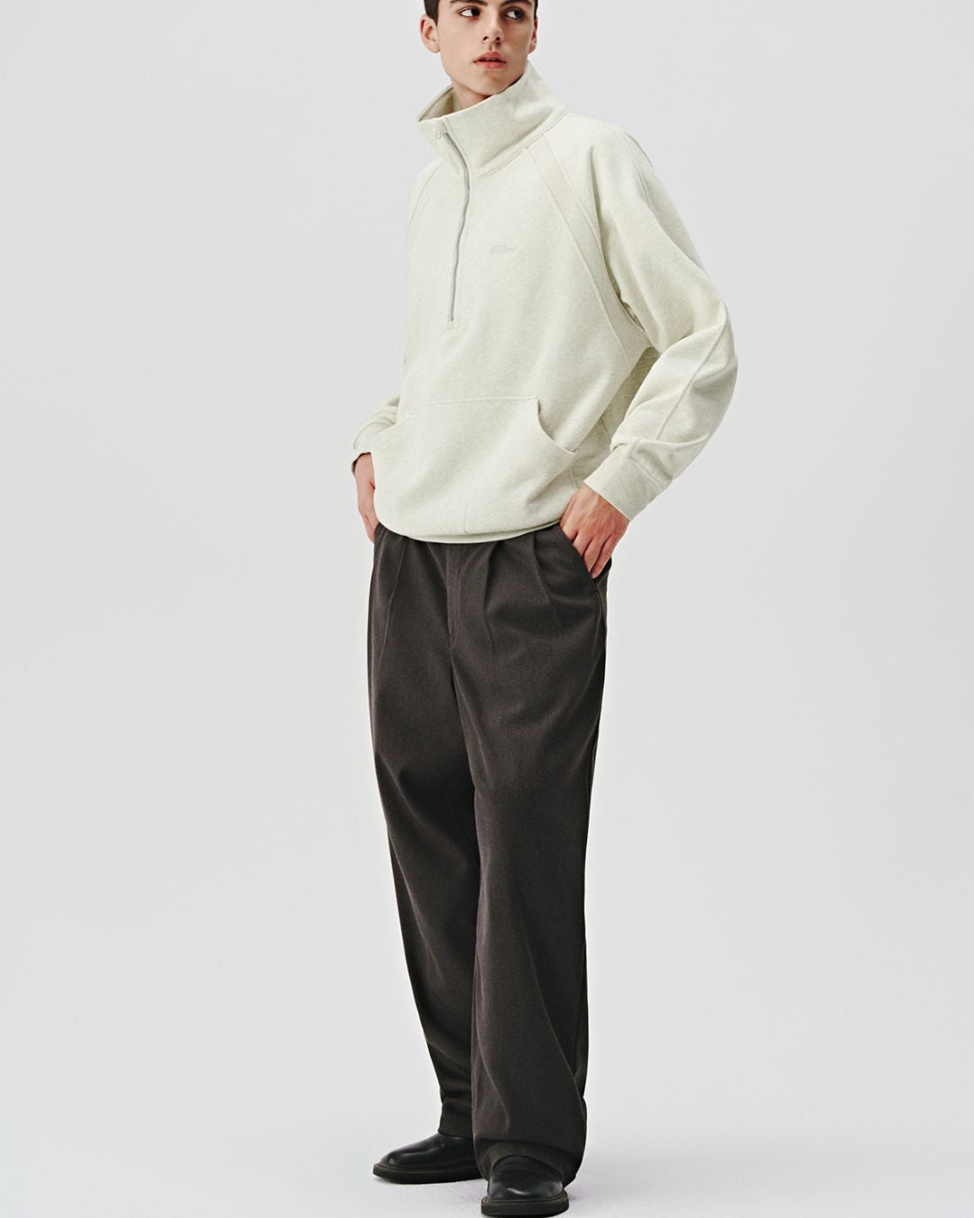 Half Zip Neck Sweat　SW069