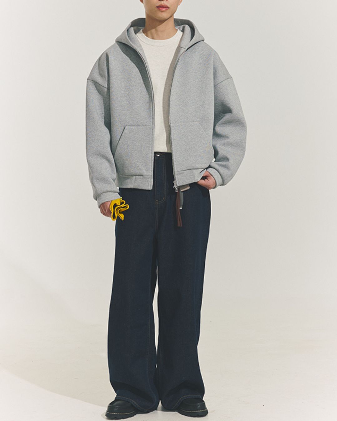 Non-wash Loose Straight Jeans　DP053