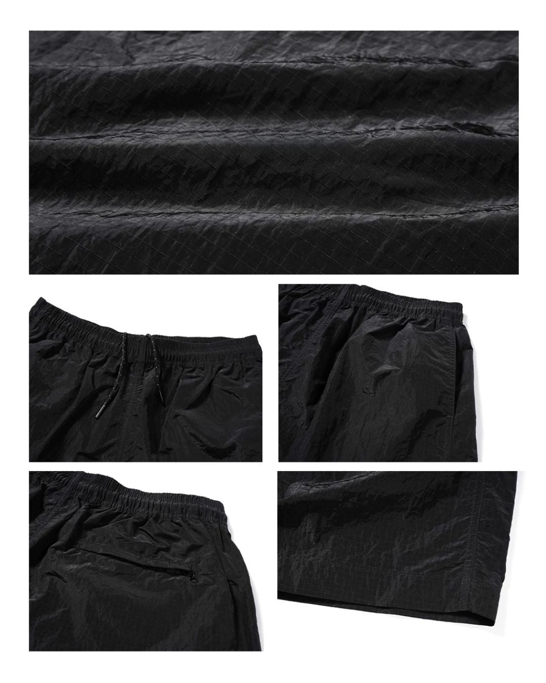 Metallic Texture Waterproof  Shorts　SP071