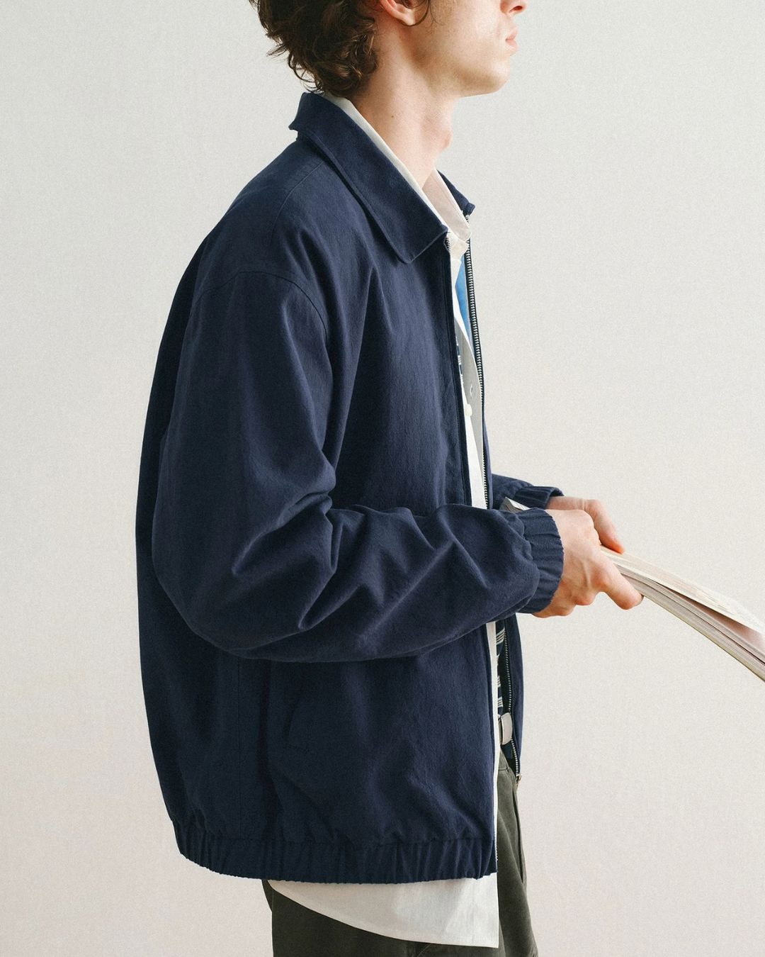 Washed Harrington Jacket　JK262