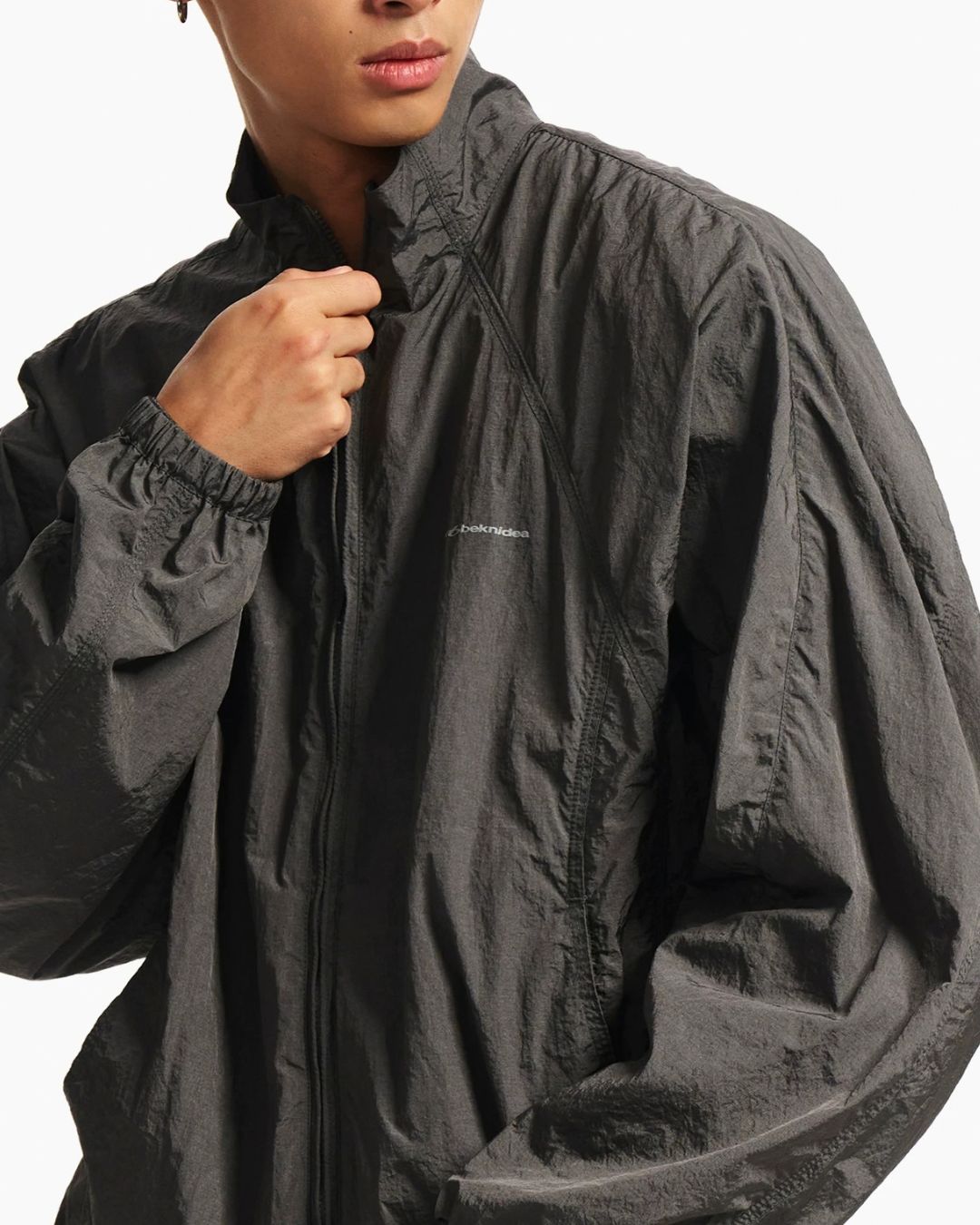 Nylon Track Jacket　JK261