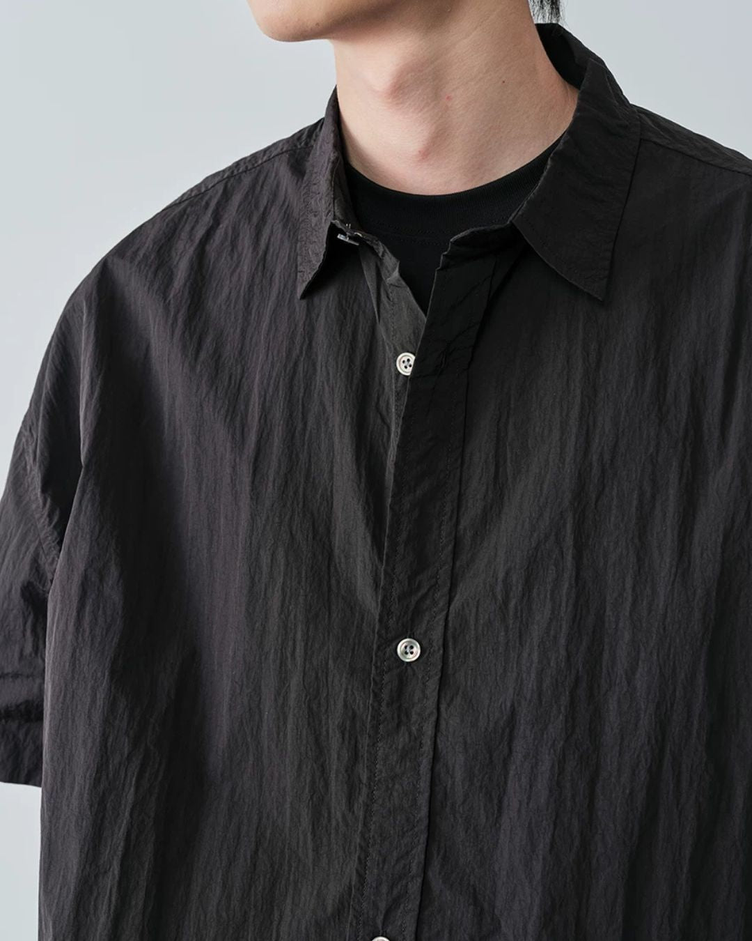Drawstring Box Shirt　SS091