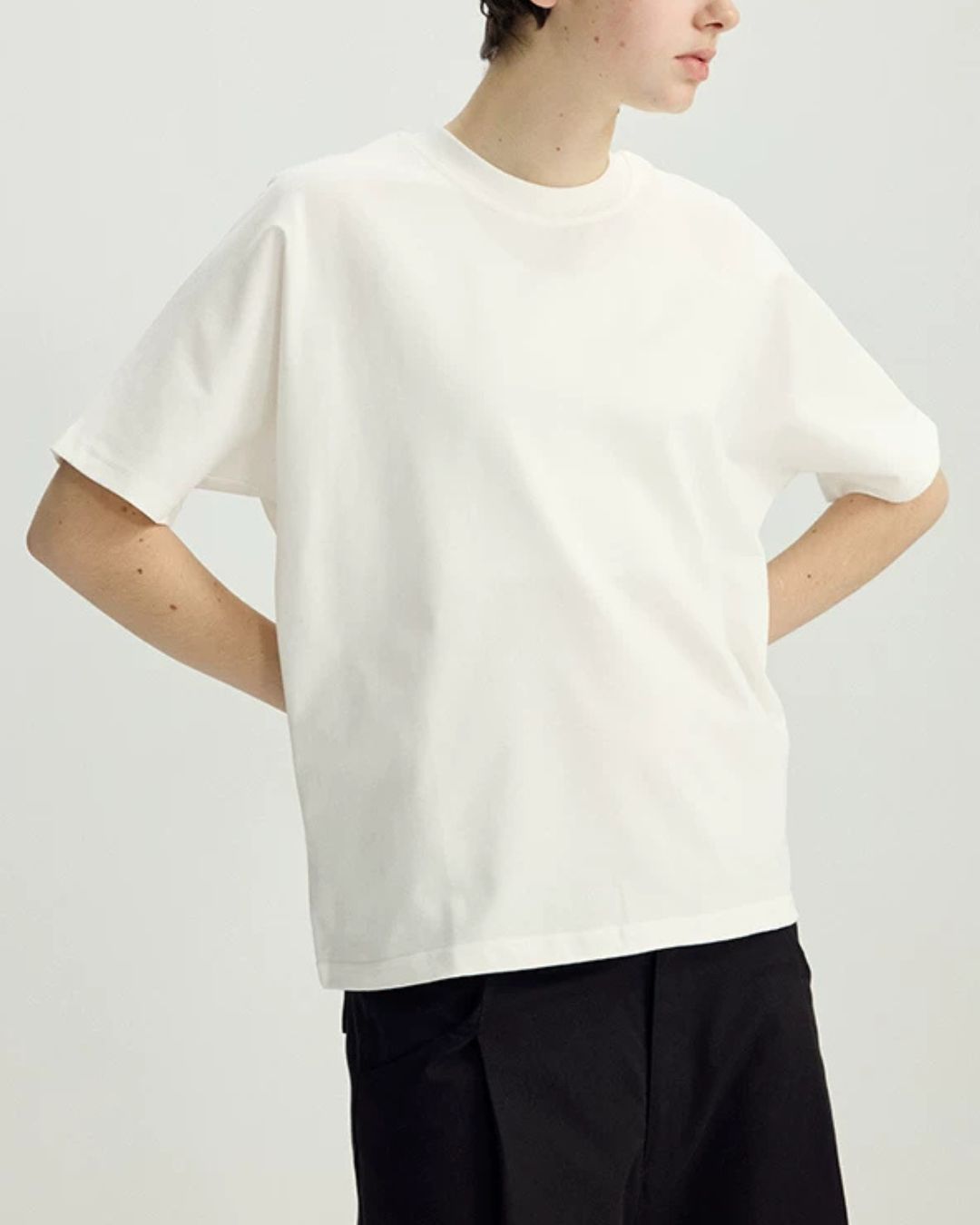 Cotton Dolman Sleeve T-shirt　ST185