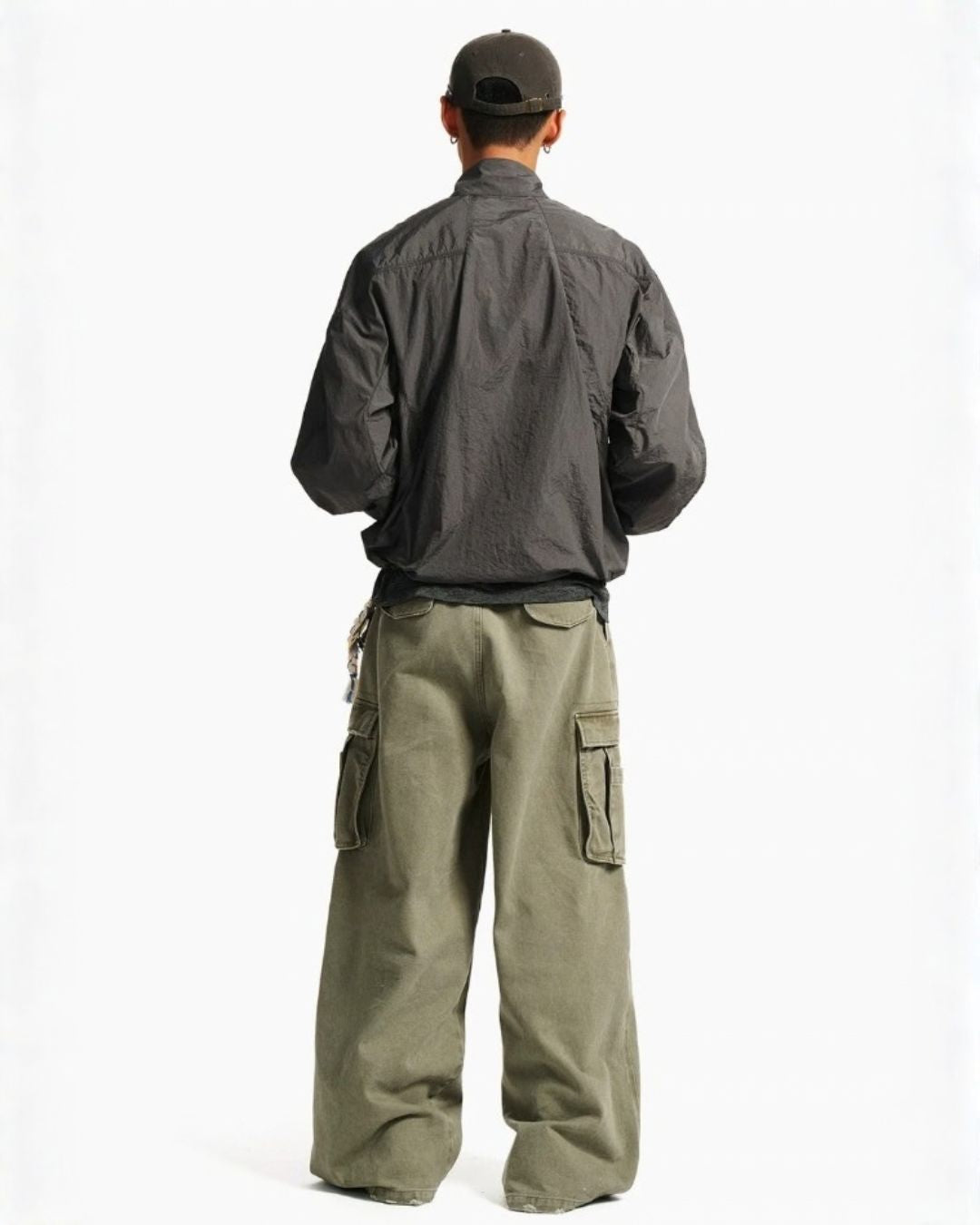 Nylon Track Jacket　JK261