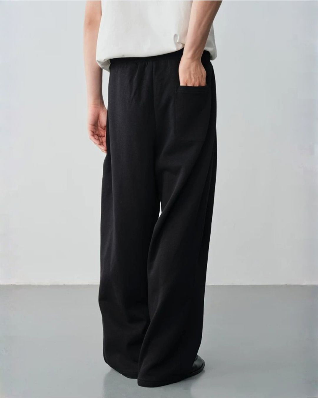 Sweat Tuck Wide Pants　TP030