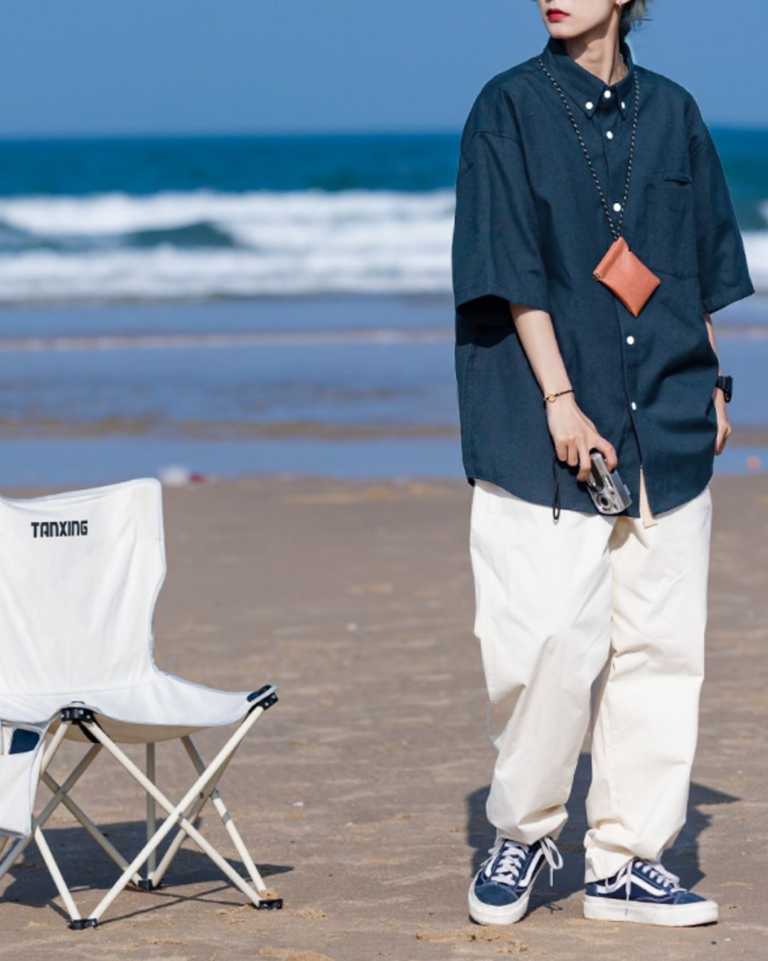 Button-Down Short Sleeve Shirt　SS013