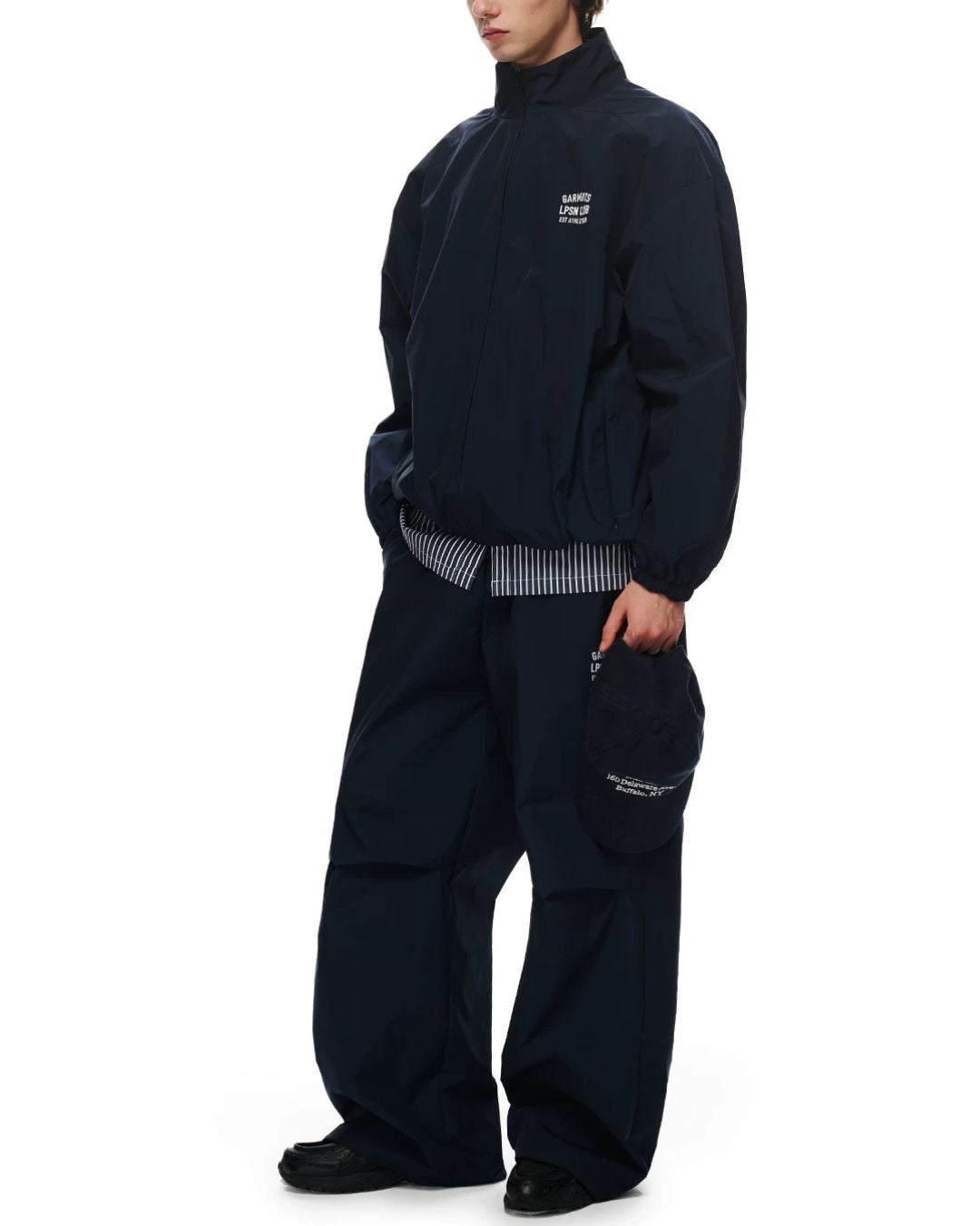 Panel Wide Track Pants　WP129