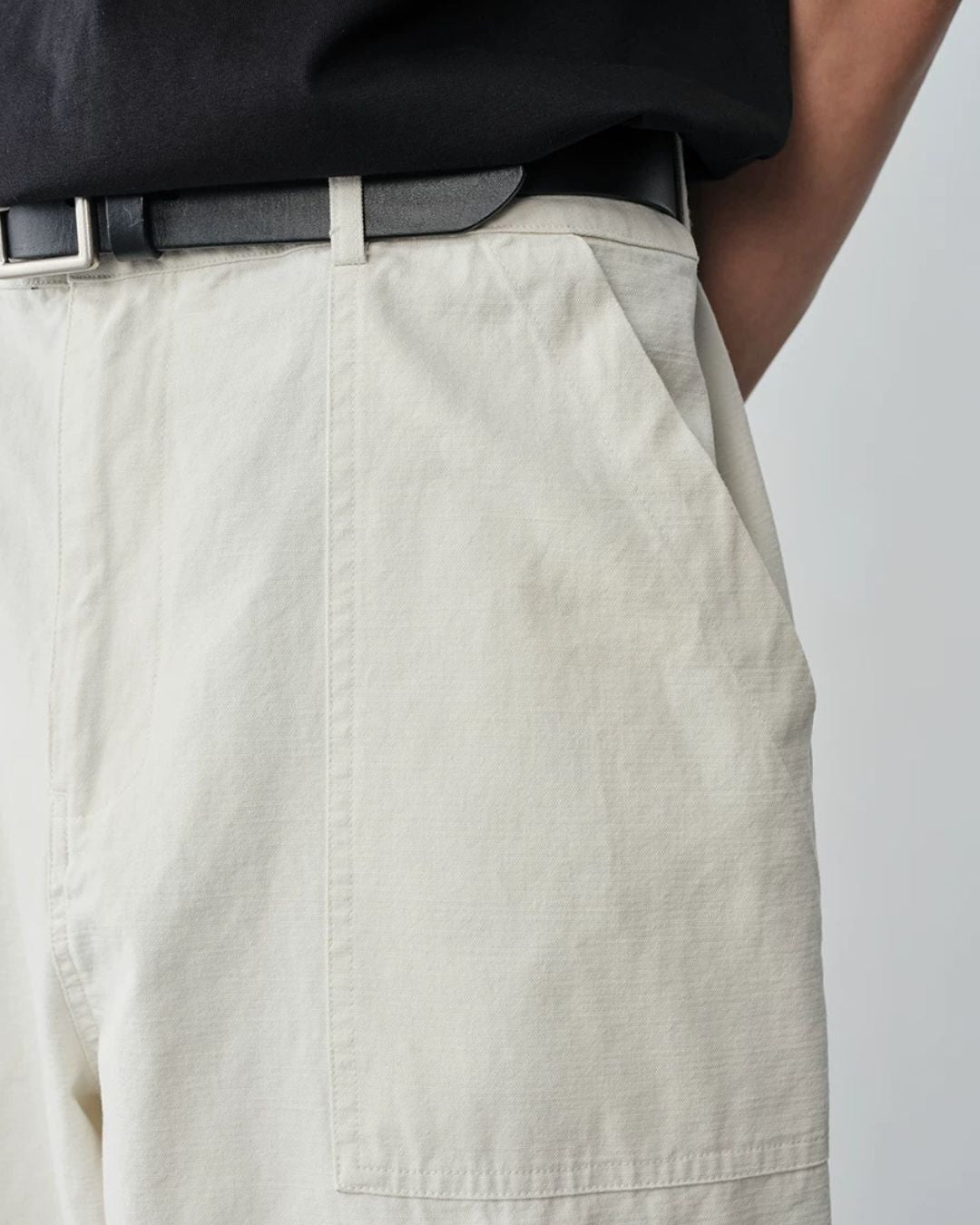 Linen Blend Baker Pants　WP118