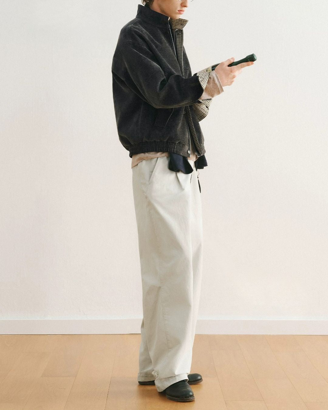 Arc Tuck Wide Pants　WP120