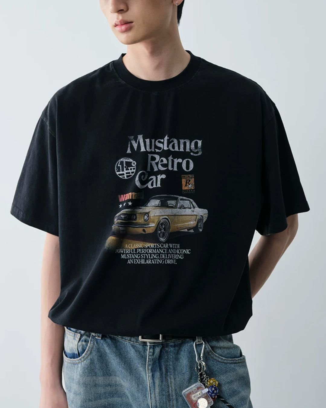 10日以内お届け】Vintage Print Relaxed T-shirt ST191 – prips