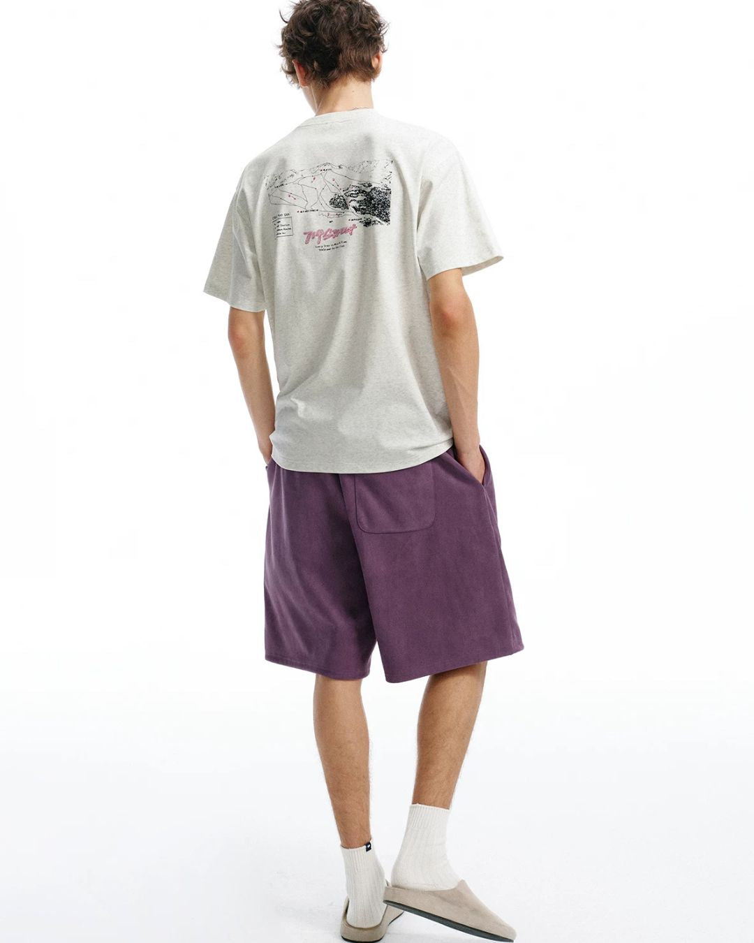 Map-Graphic  T-Shirt　ST220